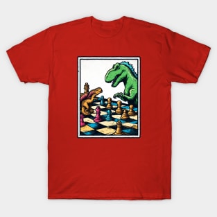 Dinosaur Chess T-Shirt